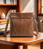Lena Retro Square Crossbody Bag