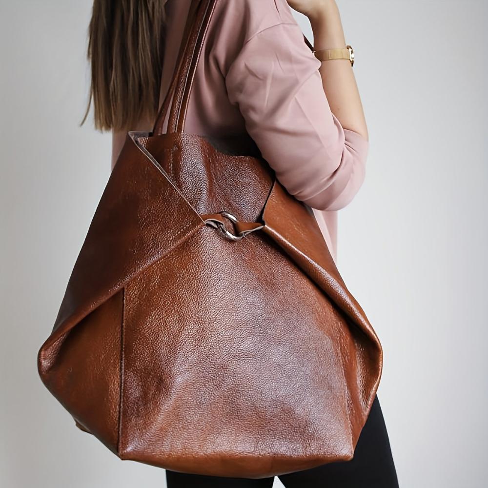 Renees Retro Blødhed | Stor Kapacitet Tote Bag