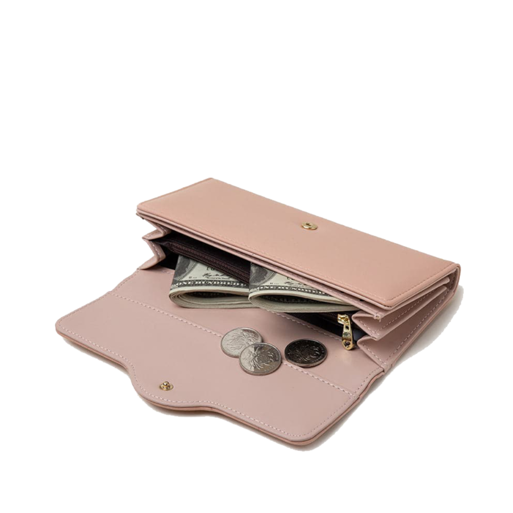 Møntlomme - Elegant Trifold Pung