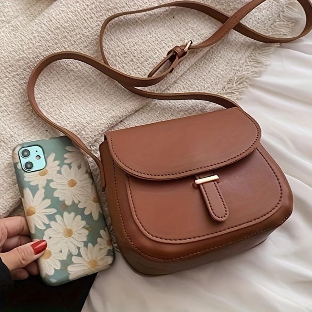 Amelia Retro Sadeltaske Crossbody