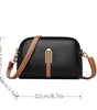 Mila Litchi Præget Crossbody Taske